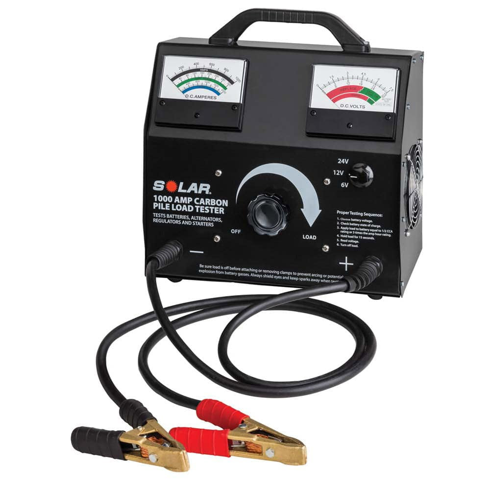 Solar 1876 6/12/24V, 1000A Carbon Pile Battery Load Tester