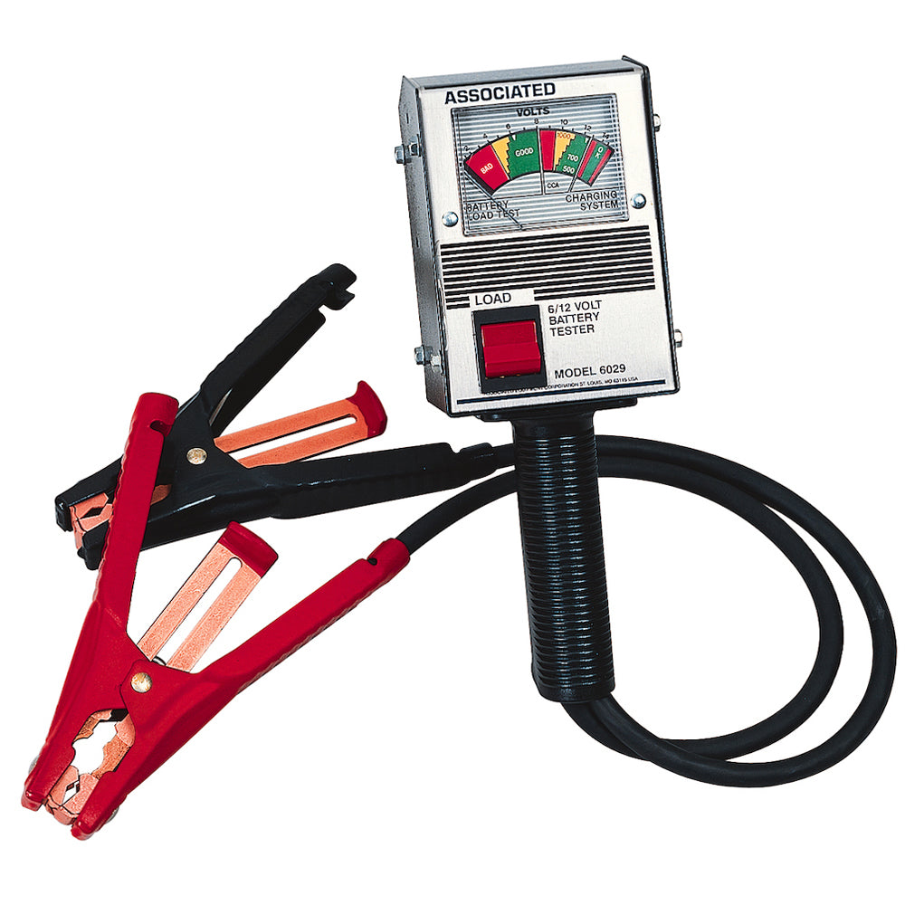 Associated 6029 Hand-Held 6/12V, 125A Analog Load Tester