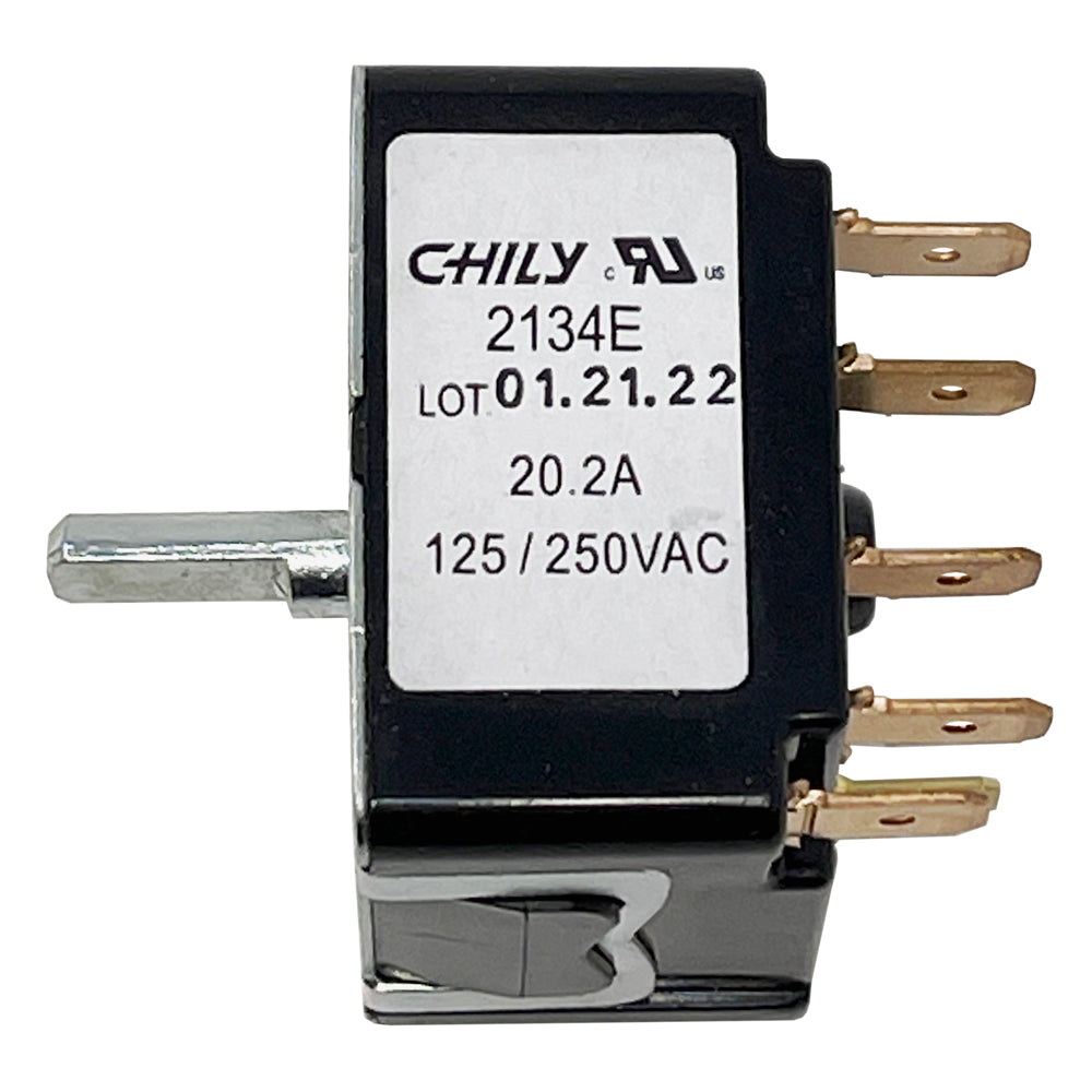 611083 - Associated Eqpt Switch, 6-Position Rotary with Knob