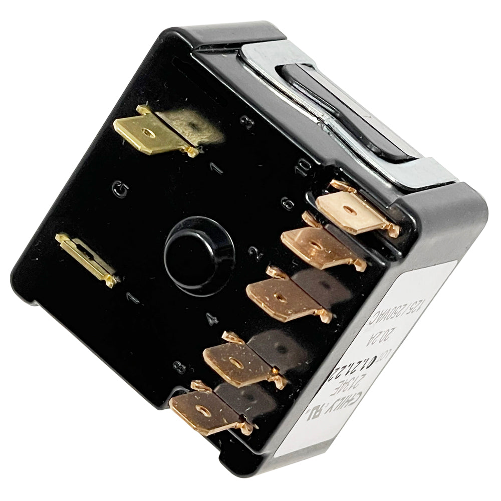 611083 - Associated Eqpt Switch, 6-Position Rotary with Knob