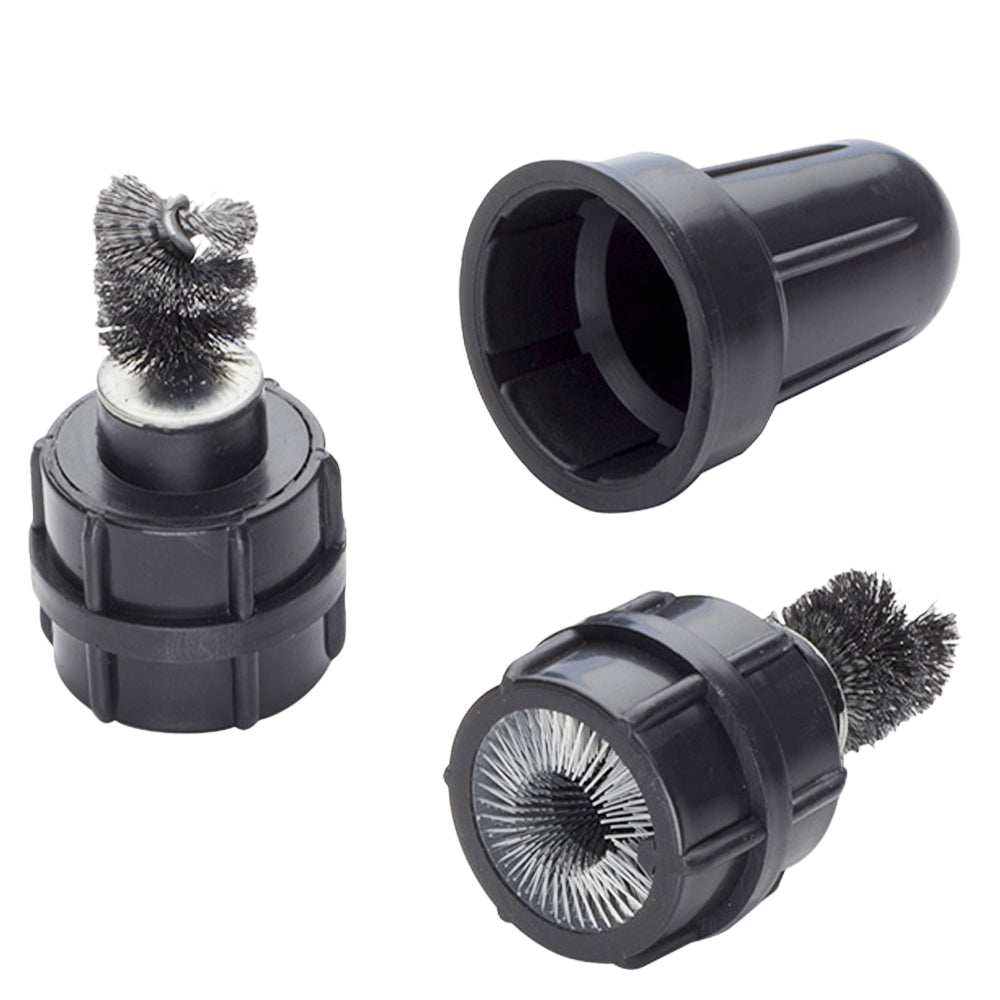 EZRED BK501 - Top Post Wire Brush Terminal Cleaner, Black Plastic