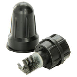 EZRED BK501 - Top Post Wire Brush Terminal Cleaner, Black Plastic