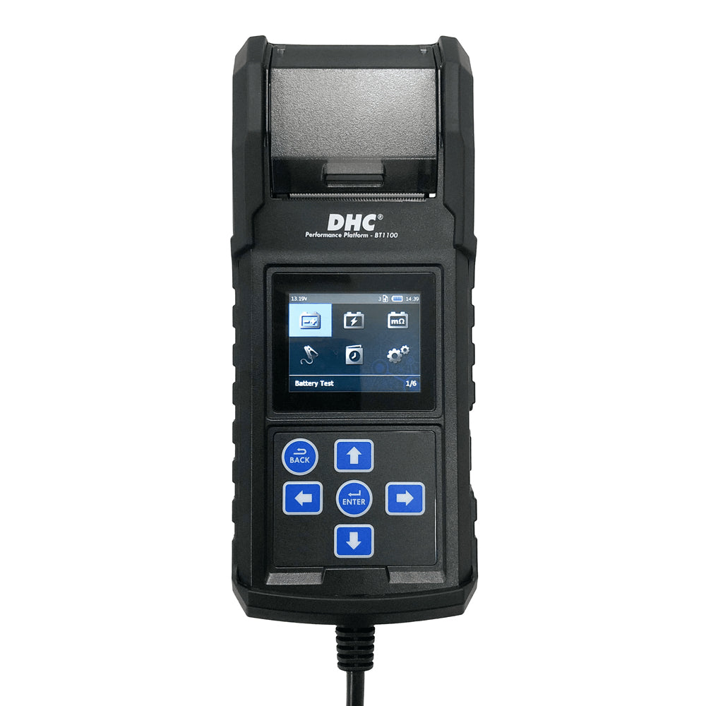 DHC BT1100 - Professional Battery & Electrical System Tester w/ Printer