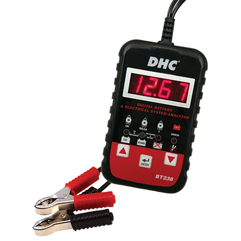 DHC BT238 - 12V Battery, Charging, and Starting System Tester