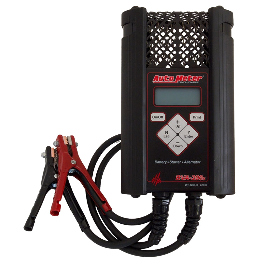 AutoMeter BVA-200S Professional Grade Intelligent Hand-Held Electrical System Analyzer for 6V & 12V Applications