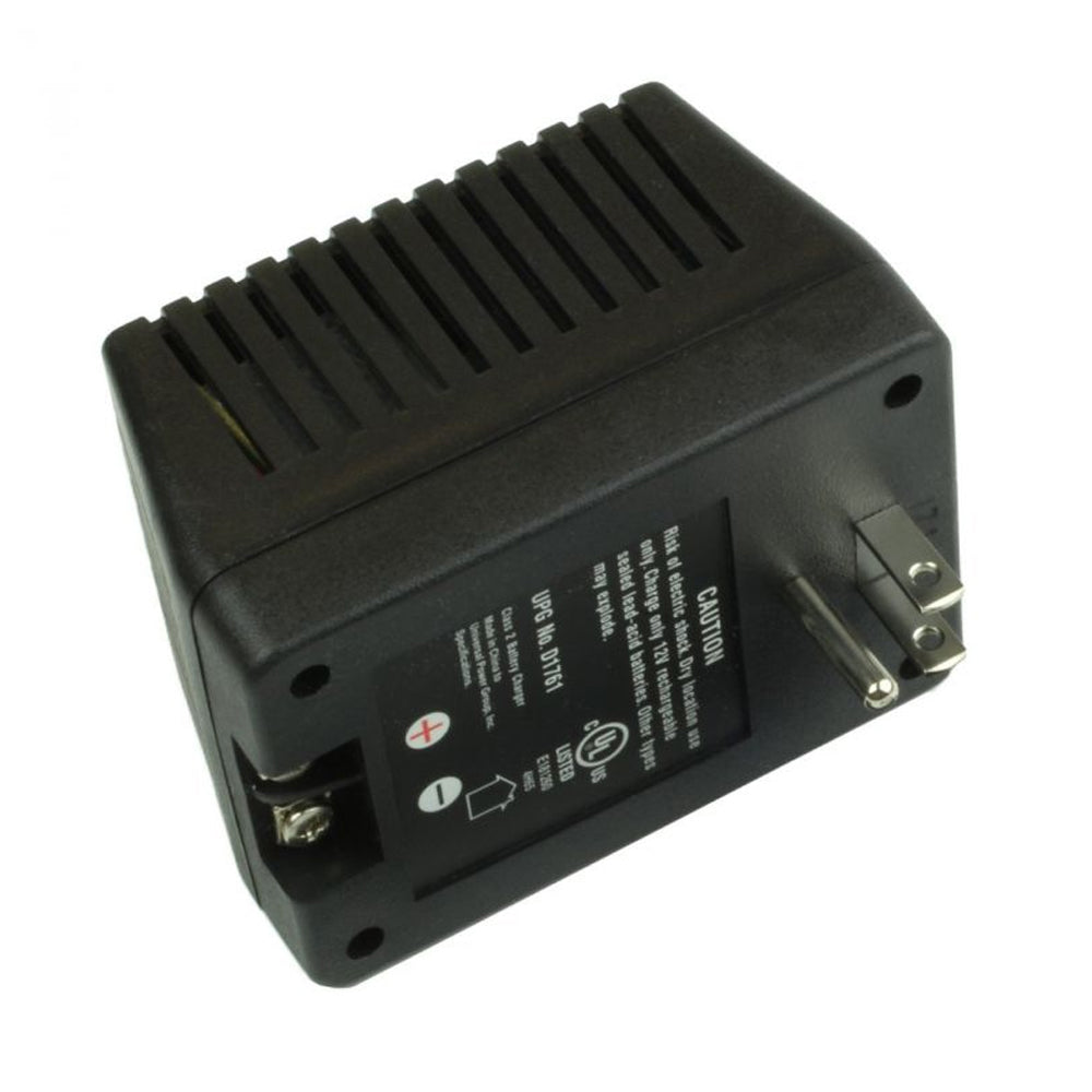 D1761 - UPG Charger 12V, 1A Automatic, Dual Stage - 14.8V Bulk Charge, 13.6V Float