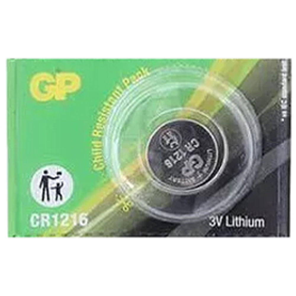 GP-CR1216 - GP 1216 Lithium Coin Cell, 3V