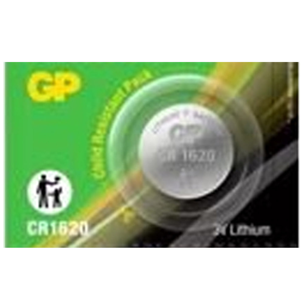 GP-CR1620 - GP 1620 Lithium Coin Cell, 3V