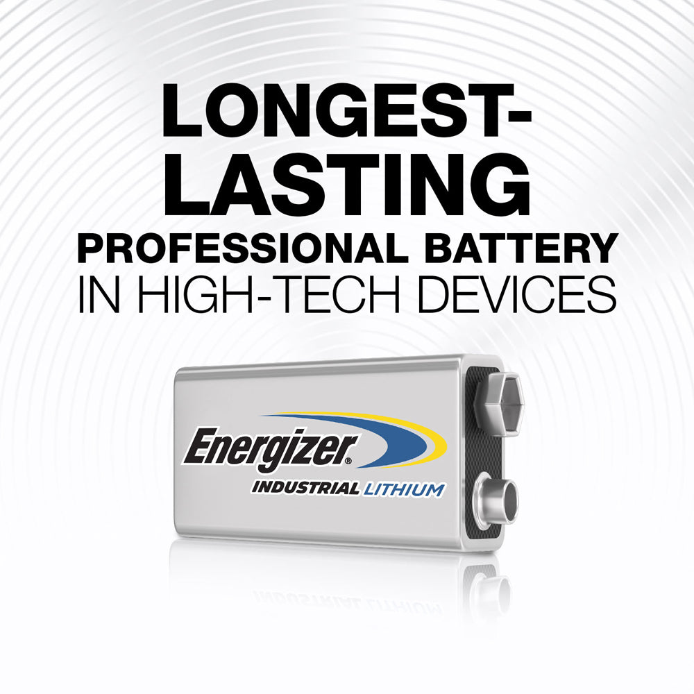 Energizer® LN522 Industrial Lithium 9V Battery - each
