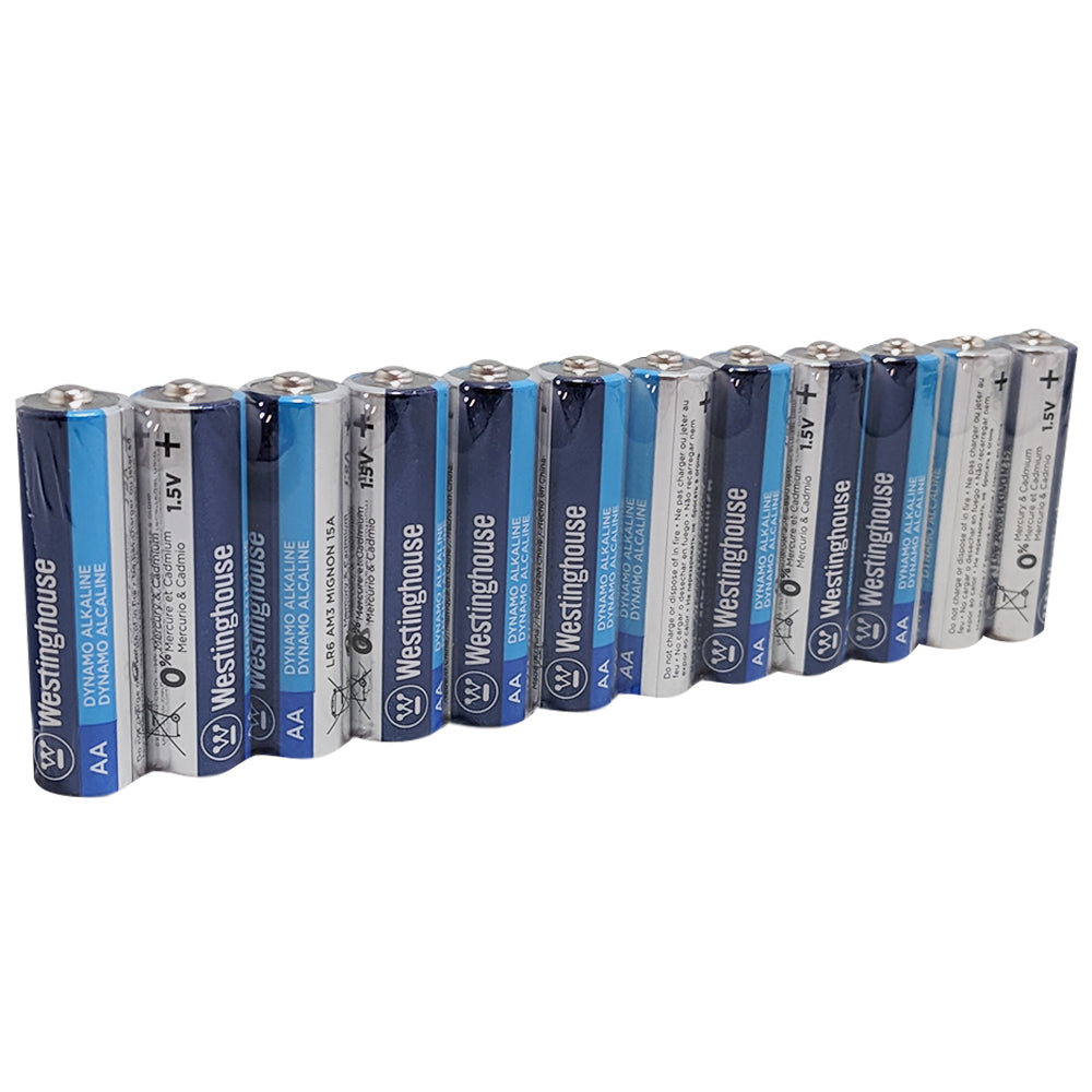 LR06-CB96 - Westinghouse AA Dynamo Alkaline Batteries - Box of 96