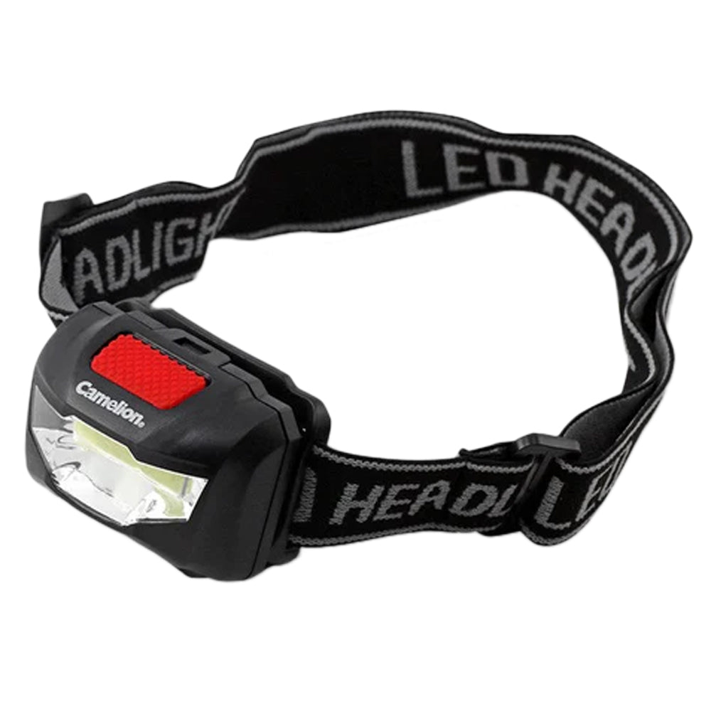 Camelion 3W LED Head Light 120 Lumen, 3 AAA Batteries Included