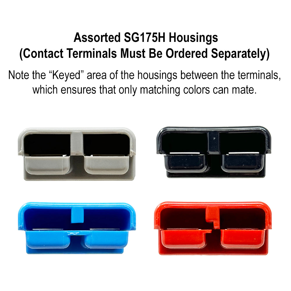 SED® 175A Industrial Connector Housing - Anderson SB175 Compatible