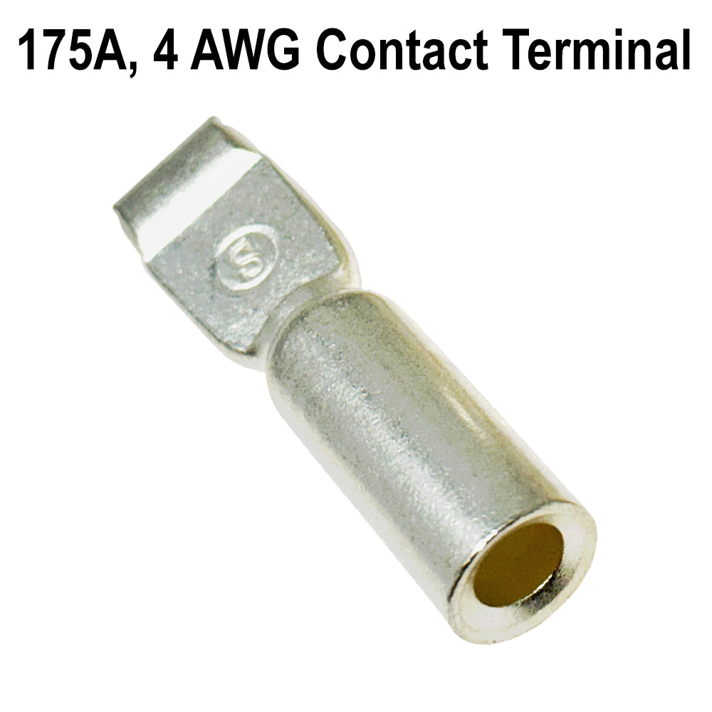 SED® 175A Contact Terminal for Industrial Connectors, Multiple Wire Sizes - Compatible with Anderson SB175 Connectors