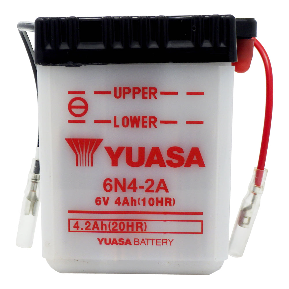 6N4-2A Conv 6V MC Battery, Dry Charged, 4 AH, M2640B