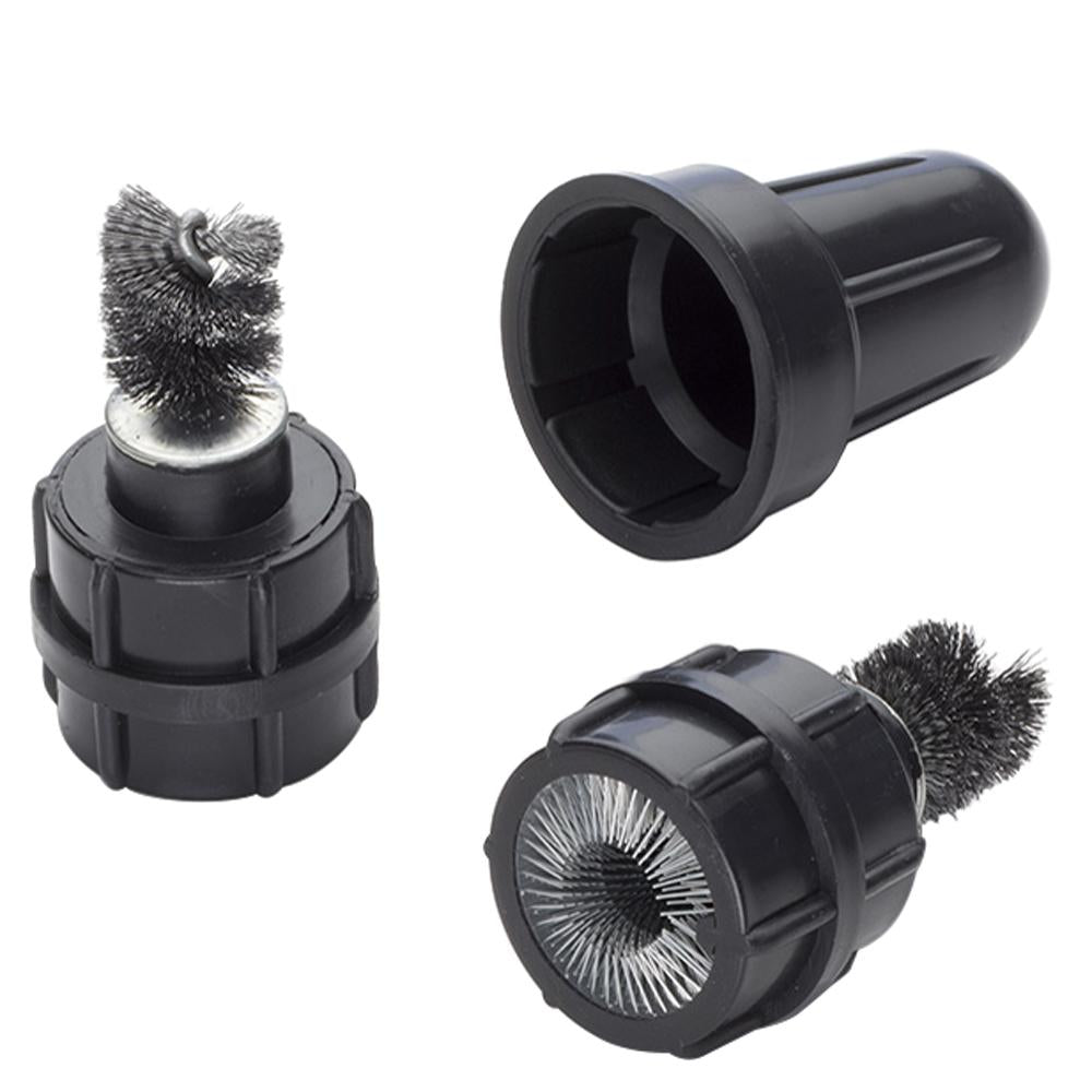 BK501 - Top Post Wire Brush Terminal Cleaner, Black Plastic