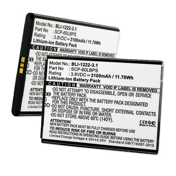 Cell Phone Battery - KYOCERA SCP-60LBPS 3.8V 3100mAh LI-ION BATTERY / BLI-1222-3.1 / CEL-E6782