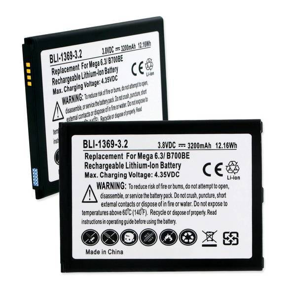 Cell Phone Battery - SAMSUNG GALAXY MEGA 6.3 B700BE B700BU 3.8V 3.2Ah LI-ION BATTERY / BLI-1369-3.2 / CEL-GTI9205 / LI-SCH GALAXY MEGA