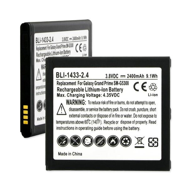 Cell Phone Battery - SAMSUNG EB-BG530BBC 3.8V 2400mAh LI-ION BATTERY / BLI-1433-2.4 / CEL-SMJ500