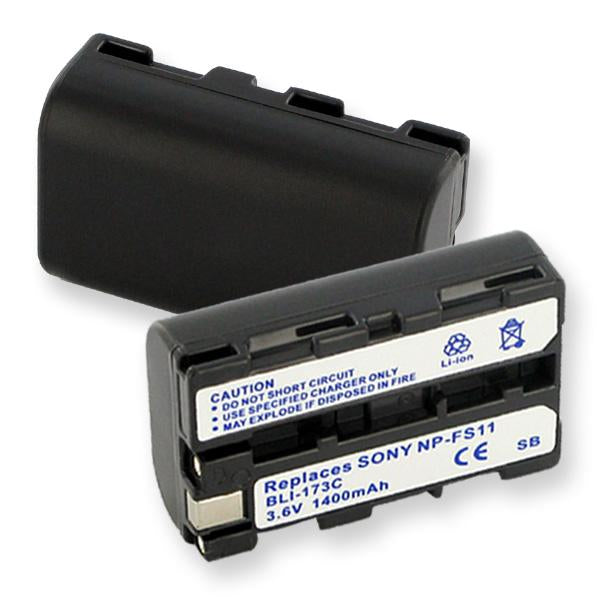 Video Battery - SONY NP-F10/11S" LI-ION 1.1Ah" / BLI-173C / CAM-F10 USE CAM-FS11