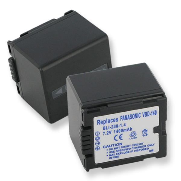 Video Battery - PAN CGA-DU14 LI-ION 1400mAh / BLI-230-1.4 / CAM-DU14