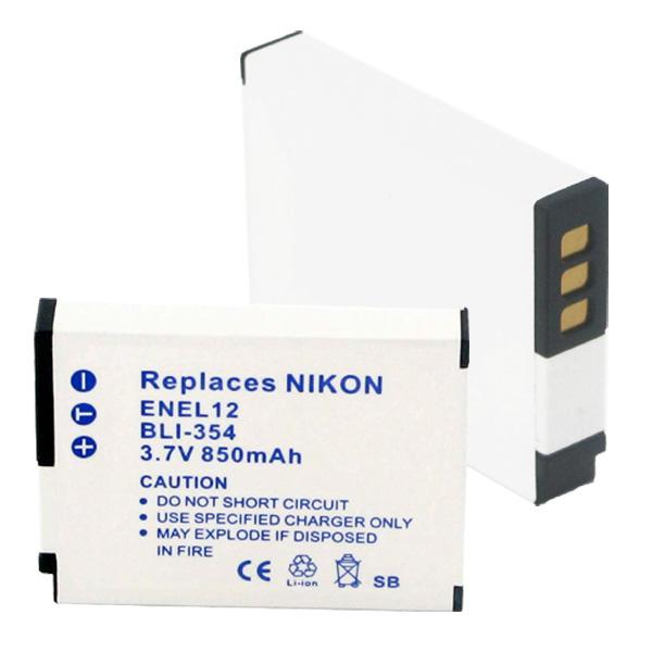 Video Battery - NIKON EN-EL12 LI-ION 800mAh / BLI-354 / CAM-786