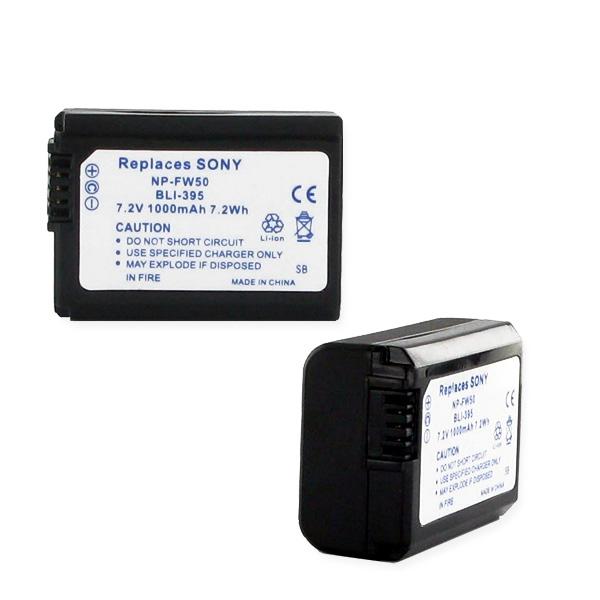 Digital Battery - SONY NP-FW50 7.2V 1000MAH / BLI-395 / CAM-FW50