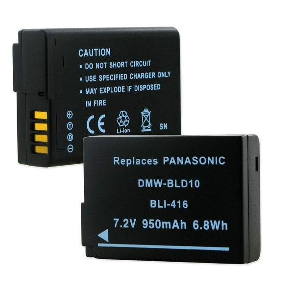 Digital Battery - PANASONIC DMW-BLD10 7.2V 950MAH / BLI-416 / CAM-BLD10E