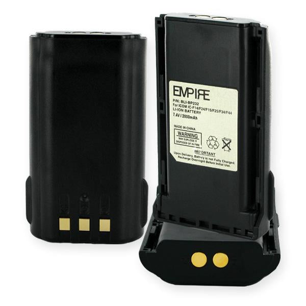 Two-Way Radio Battery - ICOM BP232 LI-ION 2000mAh