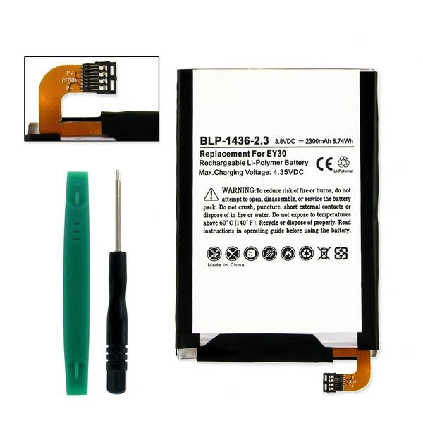Cell Phone Battery (Embedded) - MOTOROLA EY30 3.8V 2300mAh LI-POL BATTERY (T) / BLP-1436-2.3 / CEL-XT1092