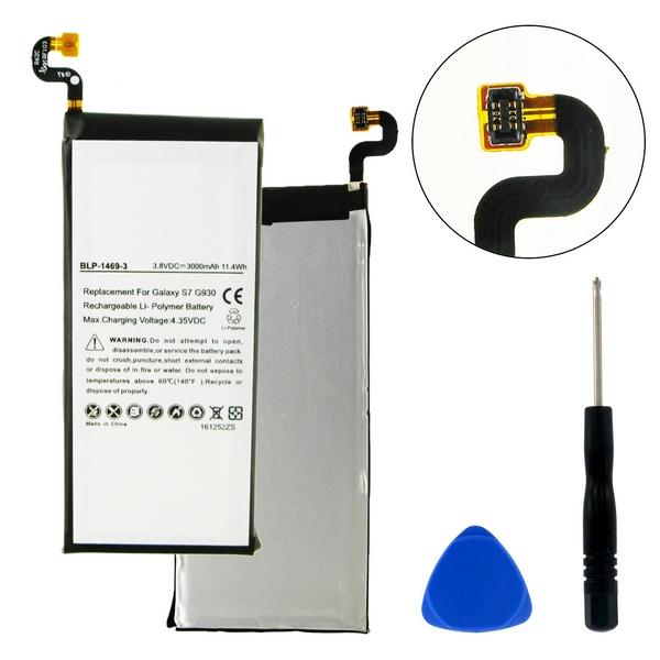 Cell Phone Battery (Embedded) - SAMSUNG EB-BG930ABE 3.8V 3000mAh LI-POL BATTERY (T) / BLP-1469-3 / CEL-G930