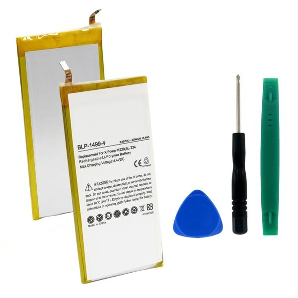 Cell Phone Battery (Embedded) - LG BL-T24 K220 X POWER 3.8V 4000mAh LI-POL BATTERY (T) / BLP-1499-4 / CEL-K220