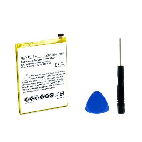 Cell Phone Battery (Embedded) - HUAWEI HB496791EBC 3.8V 4000mAh LI-POL BATTERY (T)
