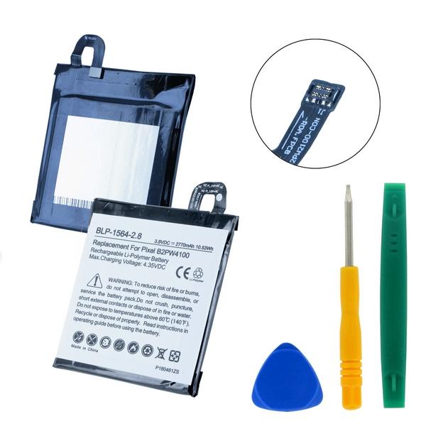 Cell Phone Battery (Embedded) - GOOGLE PIXEL 35H00261-00M 3.8V 2770mAh LI-POL BATTERY (T) / BLP-1564-2.8 / CEL-PX