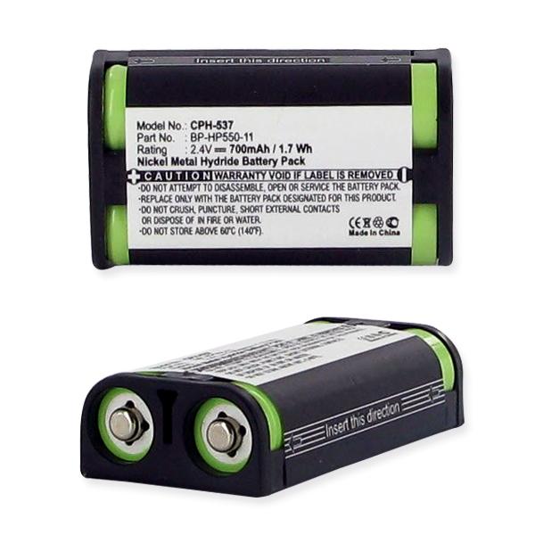 Cordless Phone Battery - SONY BP-HP550-11 Ni-MH 700mAh / CPH-537 / HS-BPHP550-2