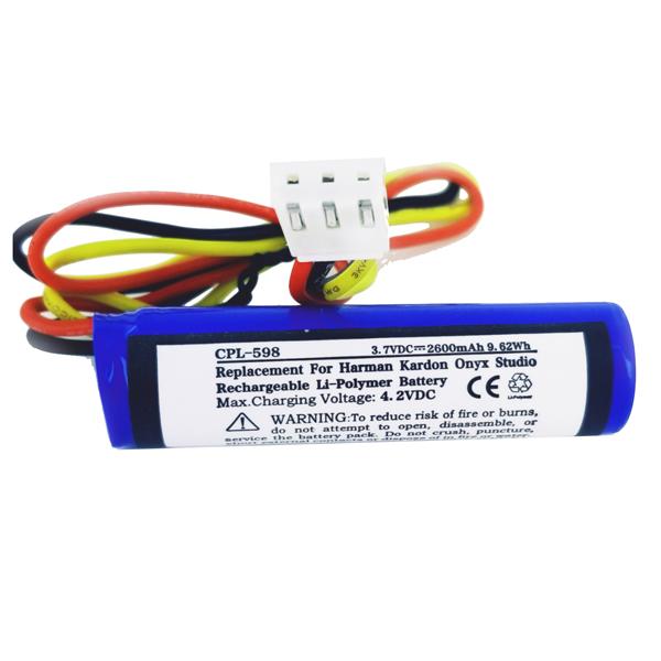 Cordless Phone Battery - HARMAN KARDON ONYX STUDIO (123) 3.7V 2600mAh LI-ION BATTERY