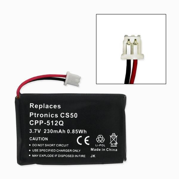 Cell Phone Battery - PLANTRONICS CS50 LI-POL 230mAh / CPP-512Q / BATT-CS50