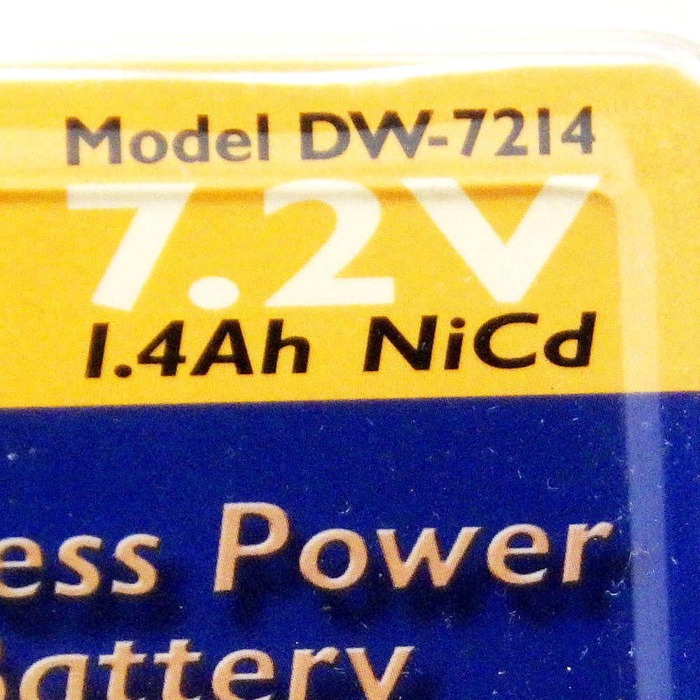 Topcell DW-7214 - Dewalt Battery 7.2V 1400mAh NiCD  DE/DW9057