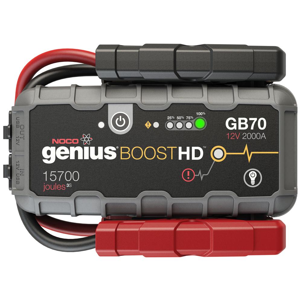 NOCO GB70 2000 Amp NOCO BOOST HD UltraSafe Lithium Jump Starter