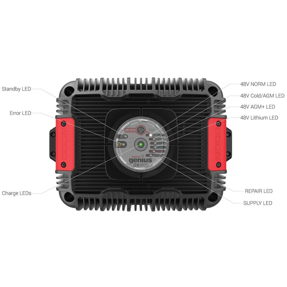 48V 20A NOCO Genius UltraSafe Industrial Battery Charger
