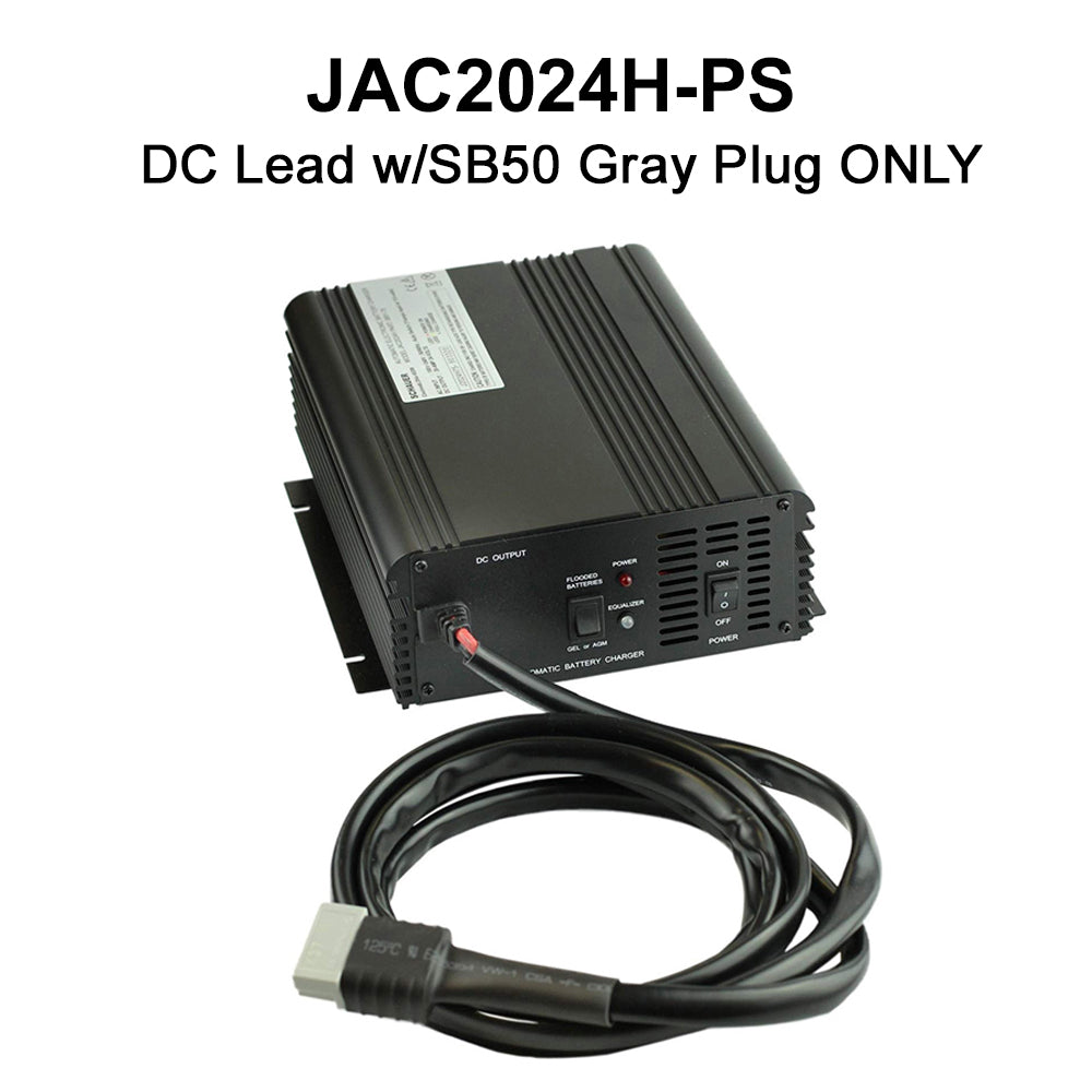 JAC2024H-PS - Schauer 24V, 20A Power Supply & Intelligent Electronic Charger with Float/Maintenance Mode - Includes Choice of DC Connector