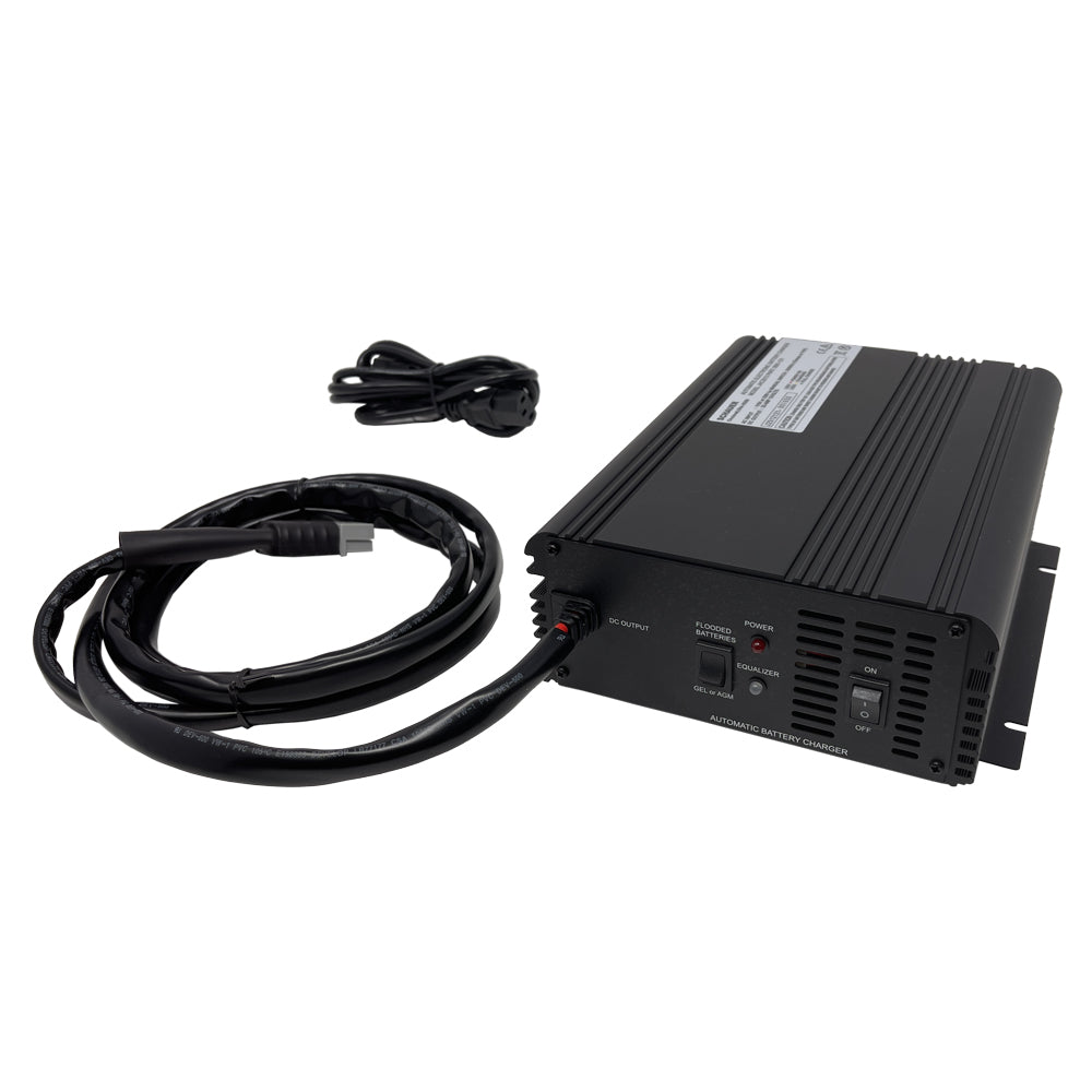 JAC2512-PS - Schauer 12V, 25A Power Supply & Intelligent Electronic Charger with Float/Maintenance Mode - Includes Choice of DC Connector