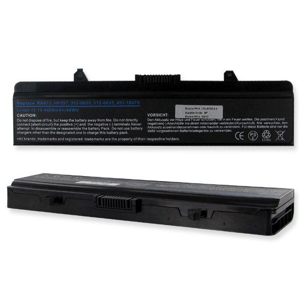 Laptop Battery - DELL 11.1V 4400MAH LI-ION / LTLI-9122-4.4 / NM-RU586-6