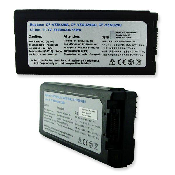 Laptop Battery - PANASONIC 11.1V 6600MAH LI-ION / LTLI-9136-6.6 / LAP-355LI
