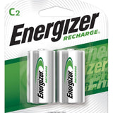 Energizer Recharge® C Rechargeable NiMh Batteries - 2pk