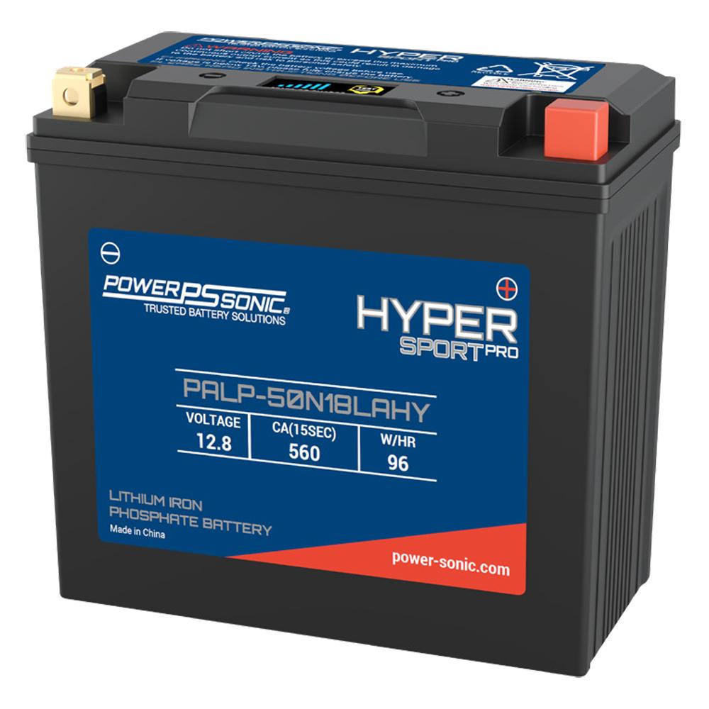 PALP-50N18LAHY Hyper Sport Pro 12.8V, 560A LiFePO4 PowerSport Battery