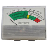 PR57S-8-16DV - Volt Meter 8-16V DC Snap-In for Battery Chargers & Testers