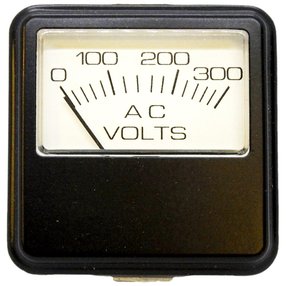PR24-300AV - Volt Meter (AC) 0-300V AC Metal Face Clamp-Mount Heavy-Duty