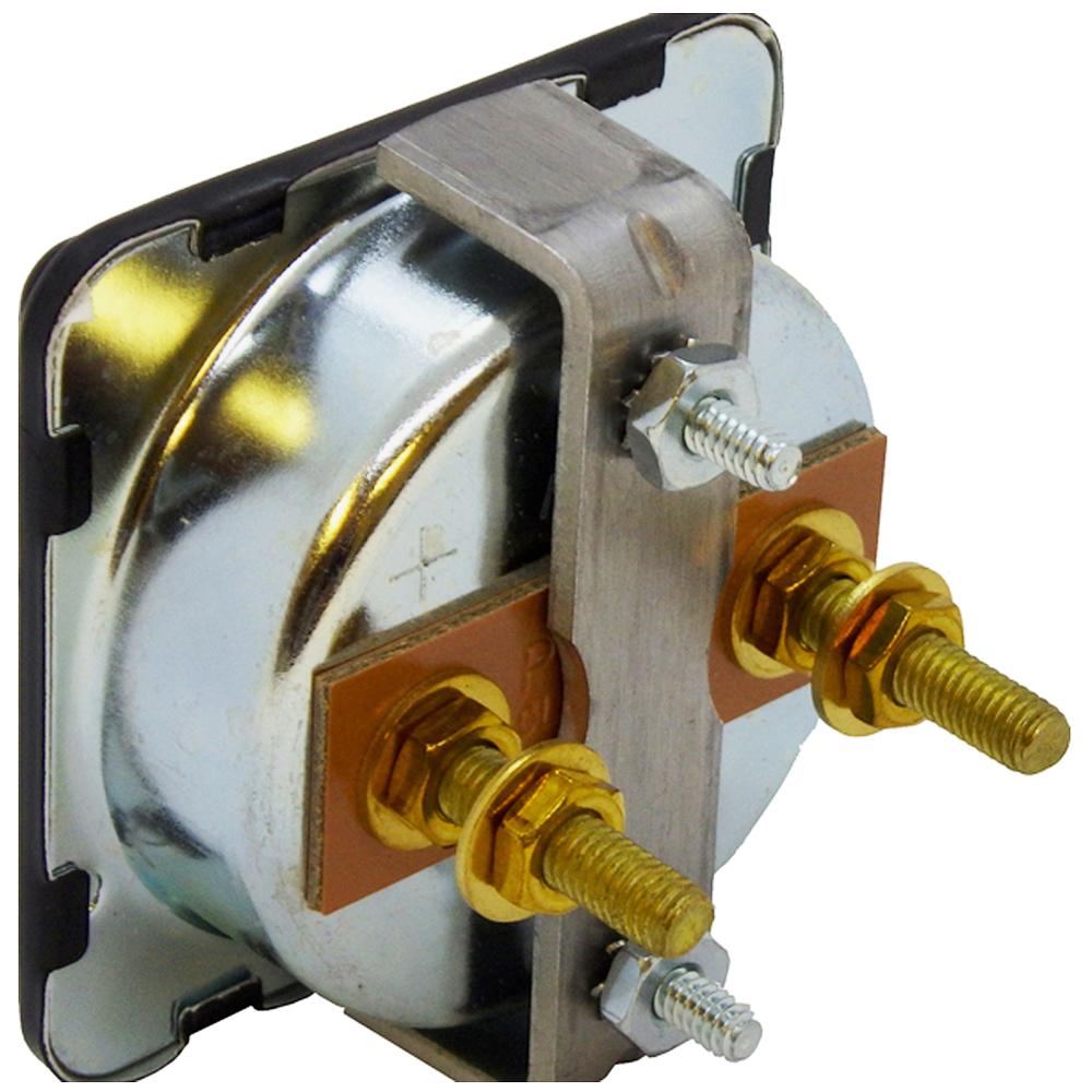 PR24-60 - Amp Meter 0-60A Metal Face Clamp-Mount Heavy-Duty for Battery Chargers