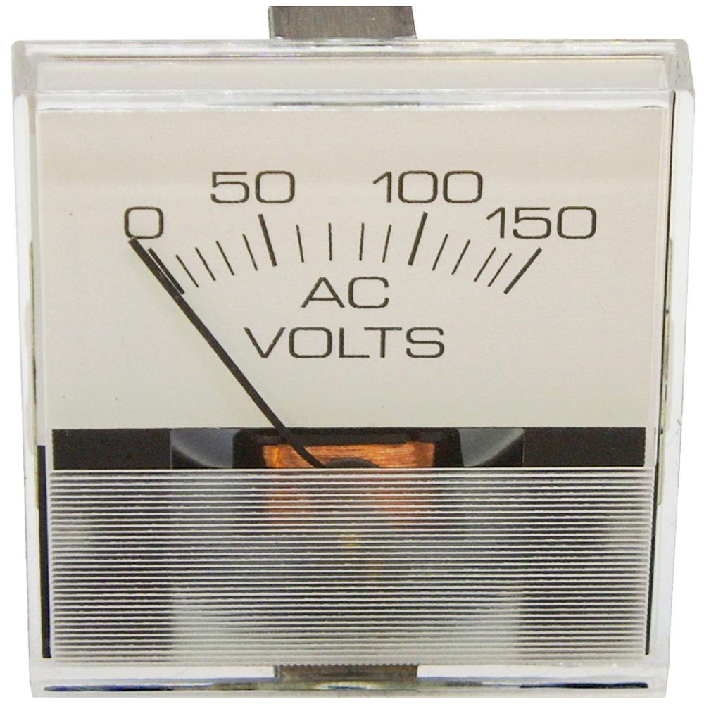 PR37-150AV - Volt Meter (AC) 0-150V AC Clamp-Mount Heavy-Duty