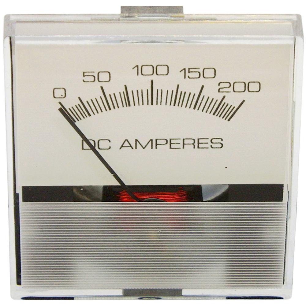 PR37-200 - Amp Meter 0-200A Clamp-Mount - Requires External Shunt PRM-138